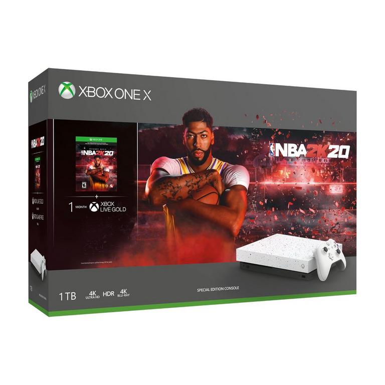 Xbox One X NBA 2K20 Special Edition 1TB Bundle Only at GameStop