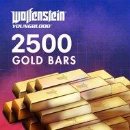 Bethesda Softworks Wolfenstein: Youngblood 2,500 Gold Bars -  KZP-00063