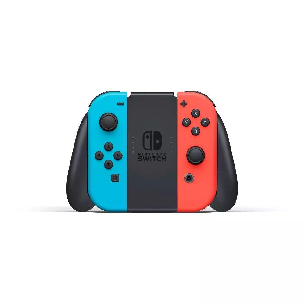  Nintendo Switch with Neon Blue and Neon Red Joy‑Con : Video  Games