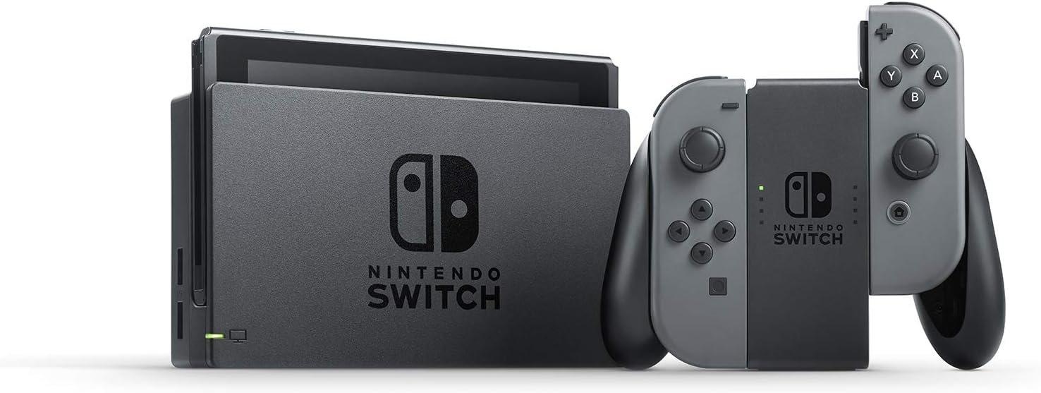 Nintendo Switch Console with Gray Joy-Con Controller