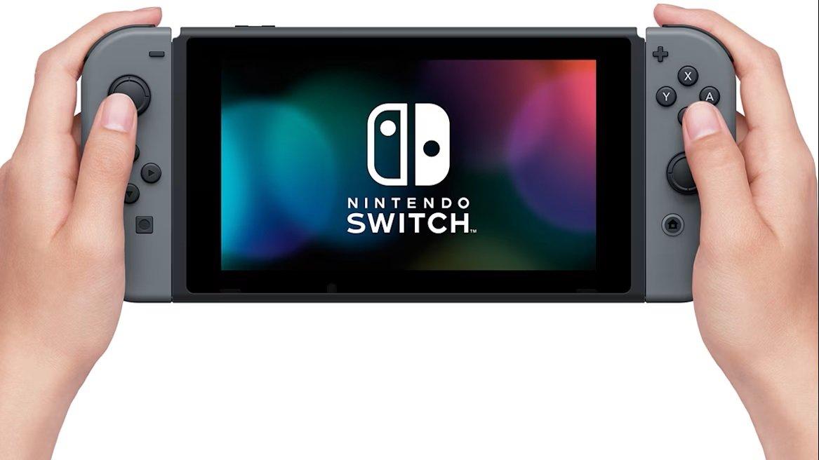 Nintendo Switch Console, Gray Joy-Cons