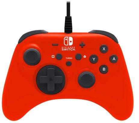 Red Wired HORIPAD for Nintendo Switch