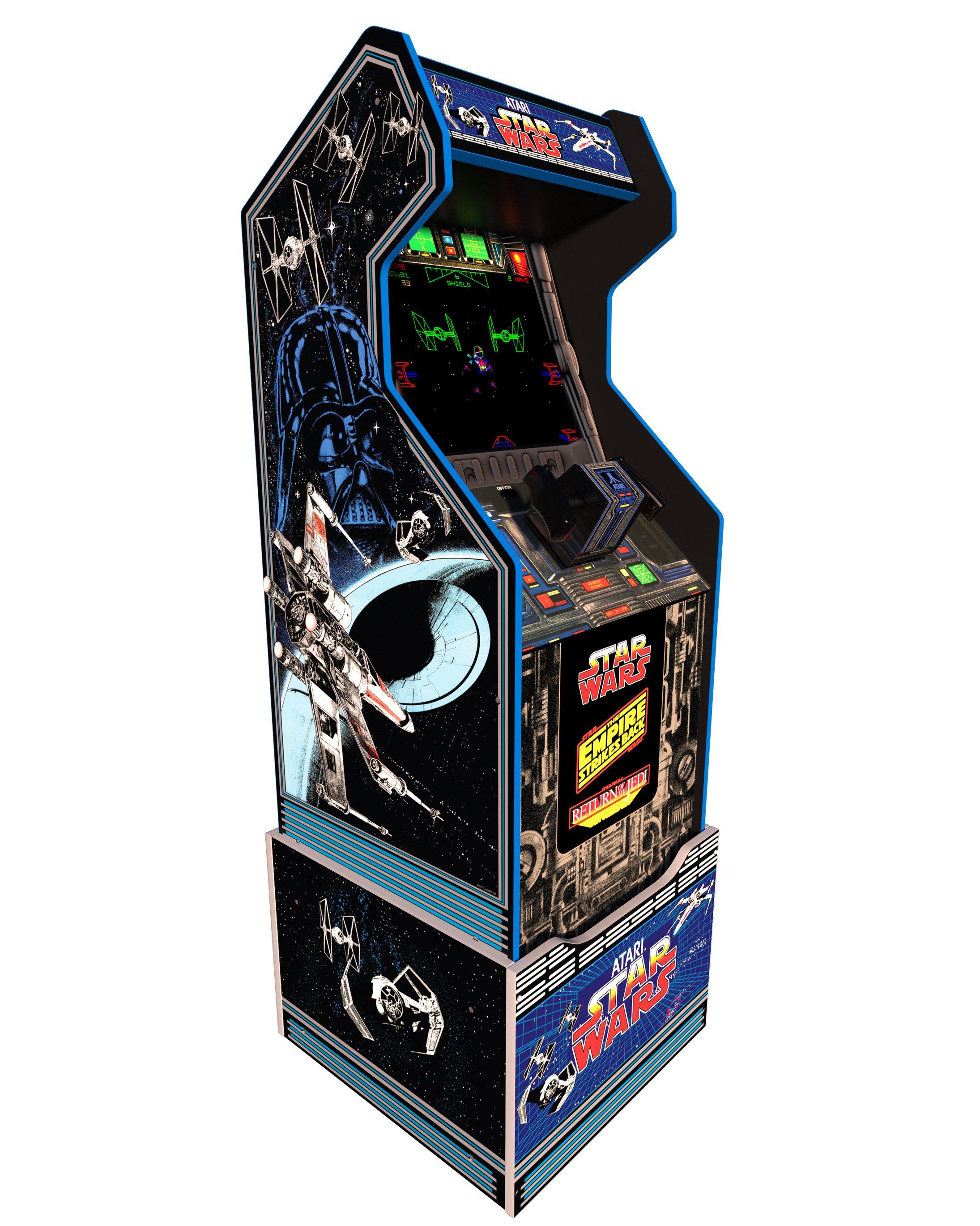 star wars arcade cabinet with riser | vintage software | gamestop