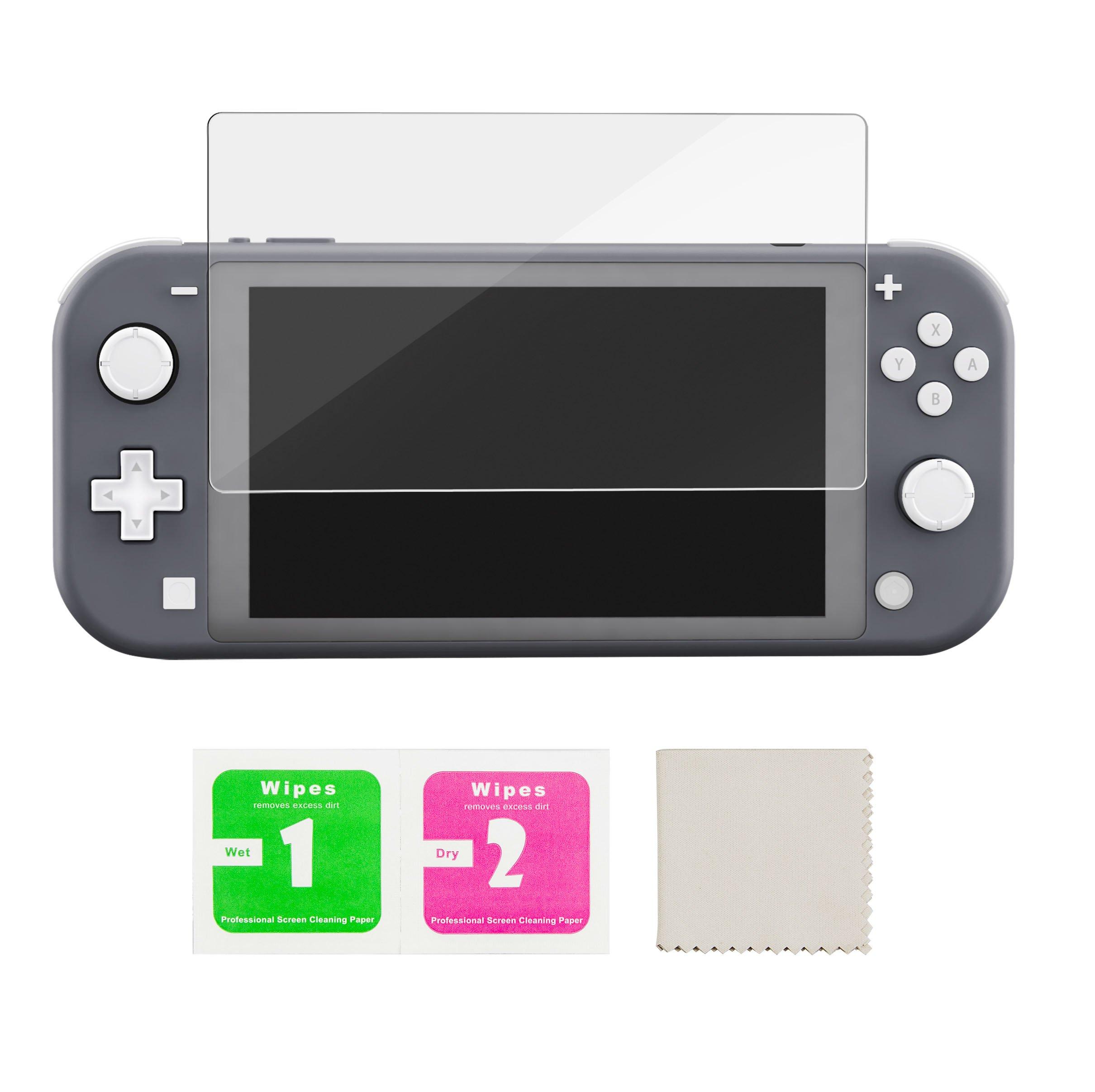 nintendo switch lite screen protector and case