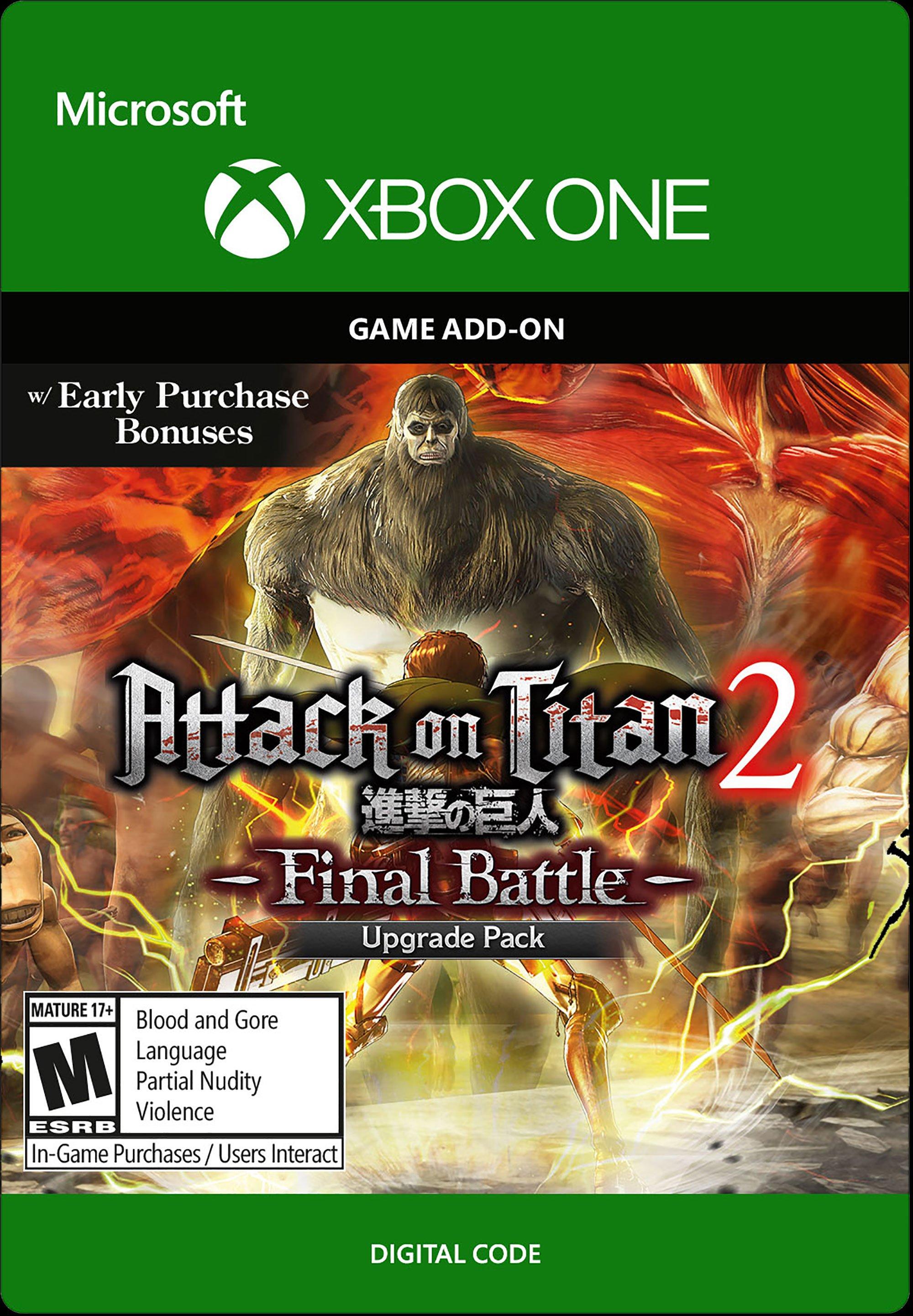 Attack on Titan 2: Final Battle Upgrade Pack DLC