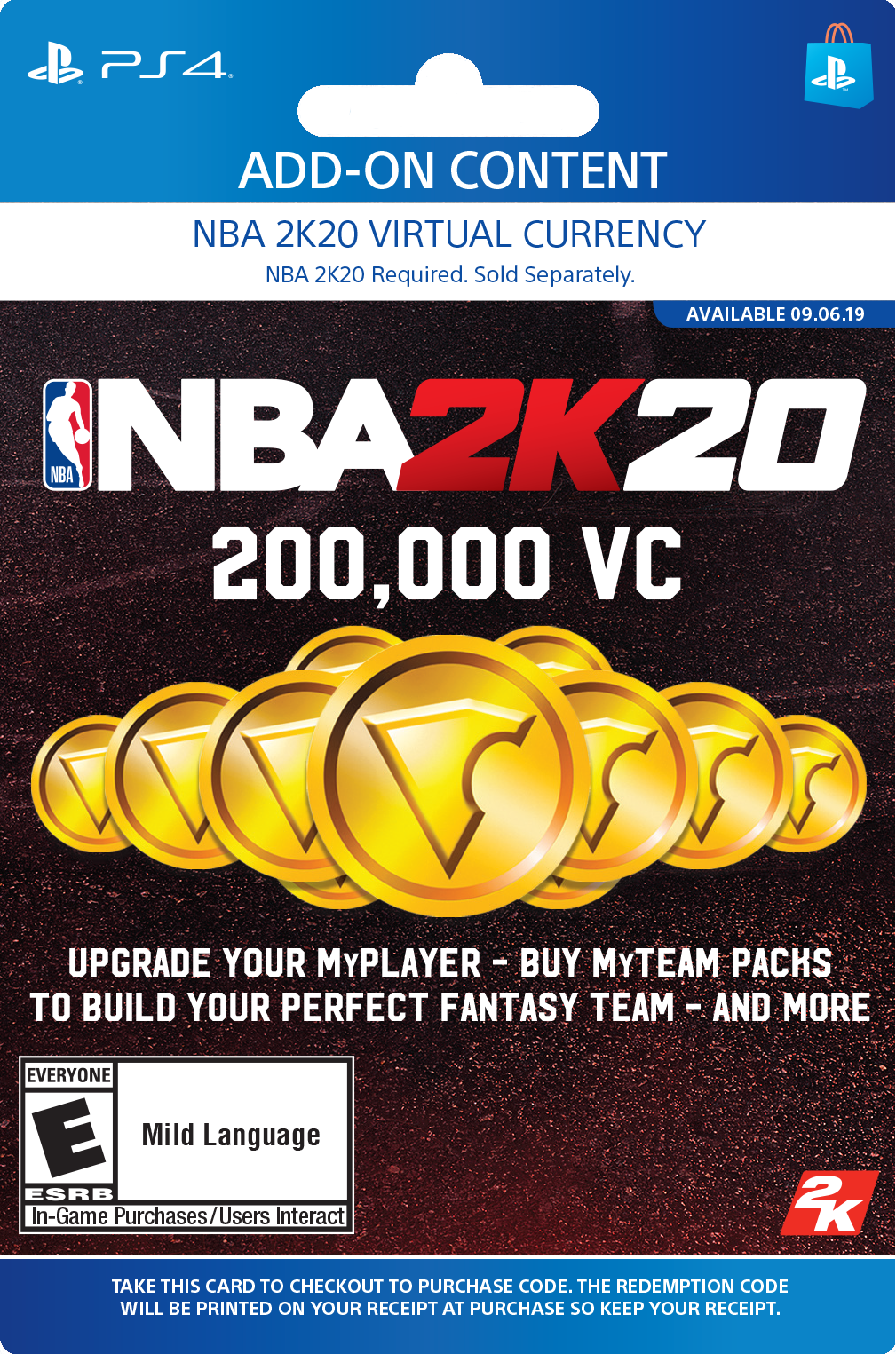 psn nba 2k20