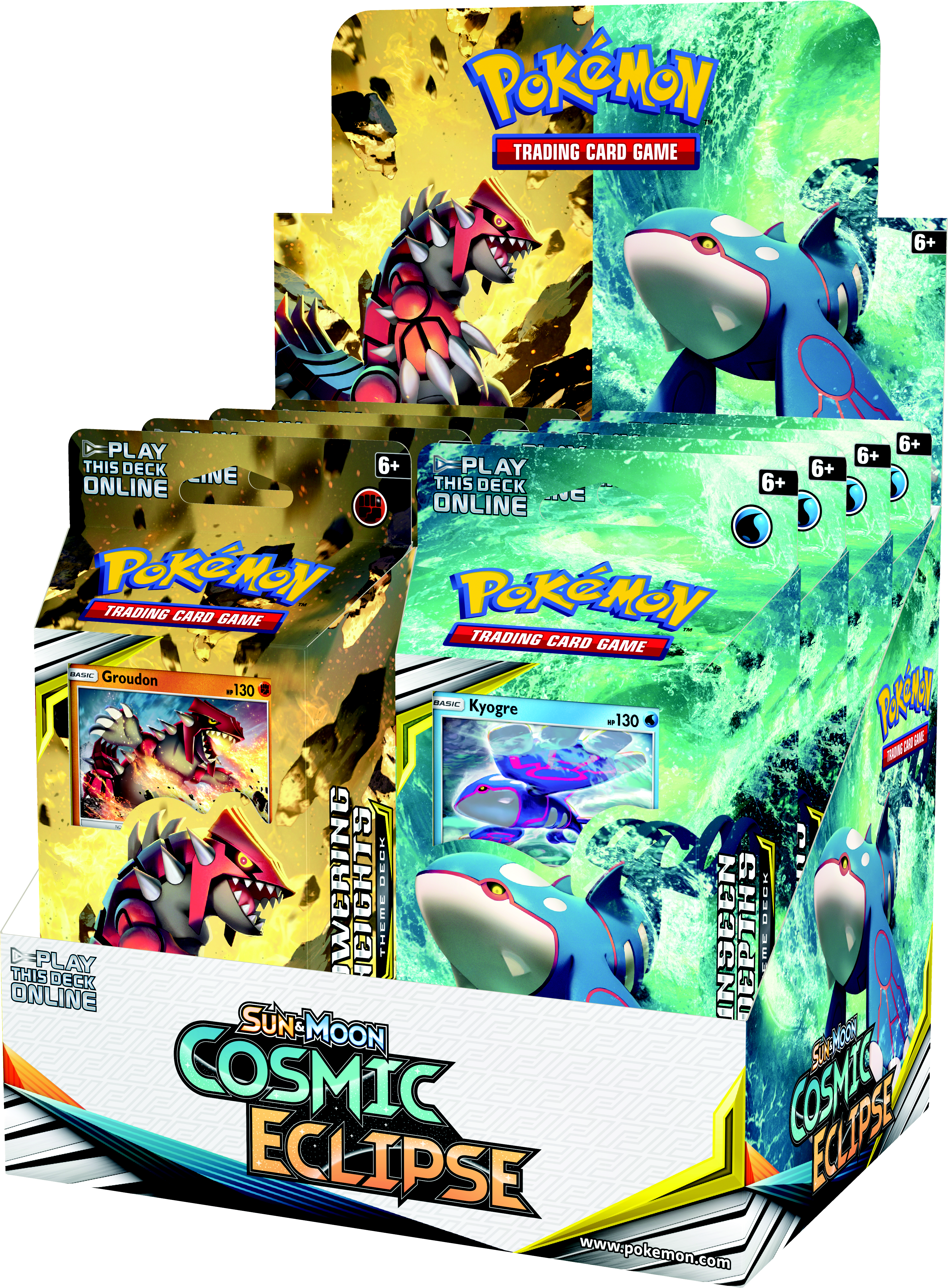 Pokemon Trading Card Game Sun And Moon Cosmic Eclipse Theme Deck Assortment Gamestop