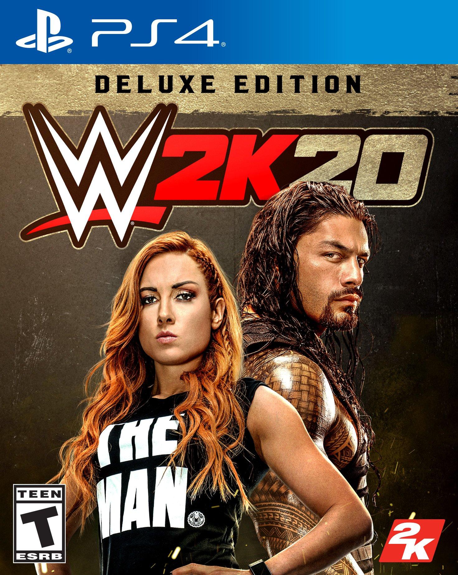 WWE 2K20 Deluxe Edition PlayStation 4 GameStop