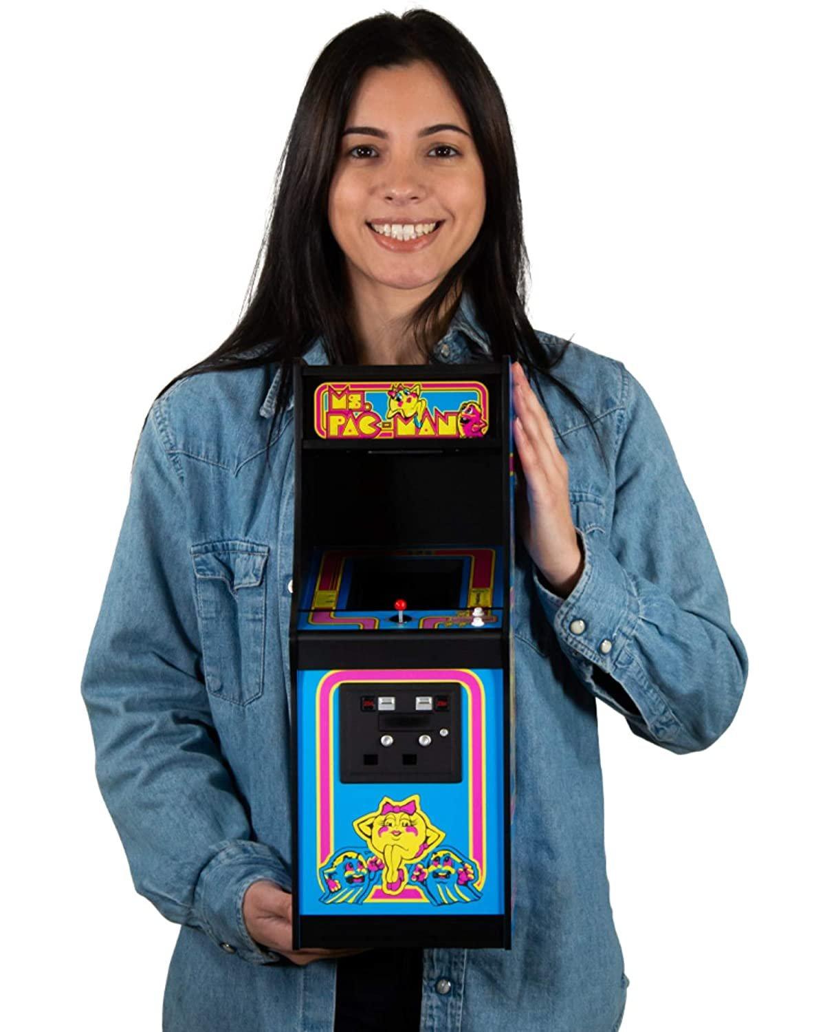 Ms. PAC-MAN Quarter Arcade Mini Cabinet