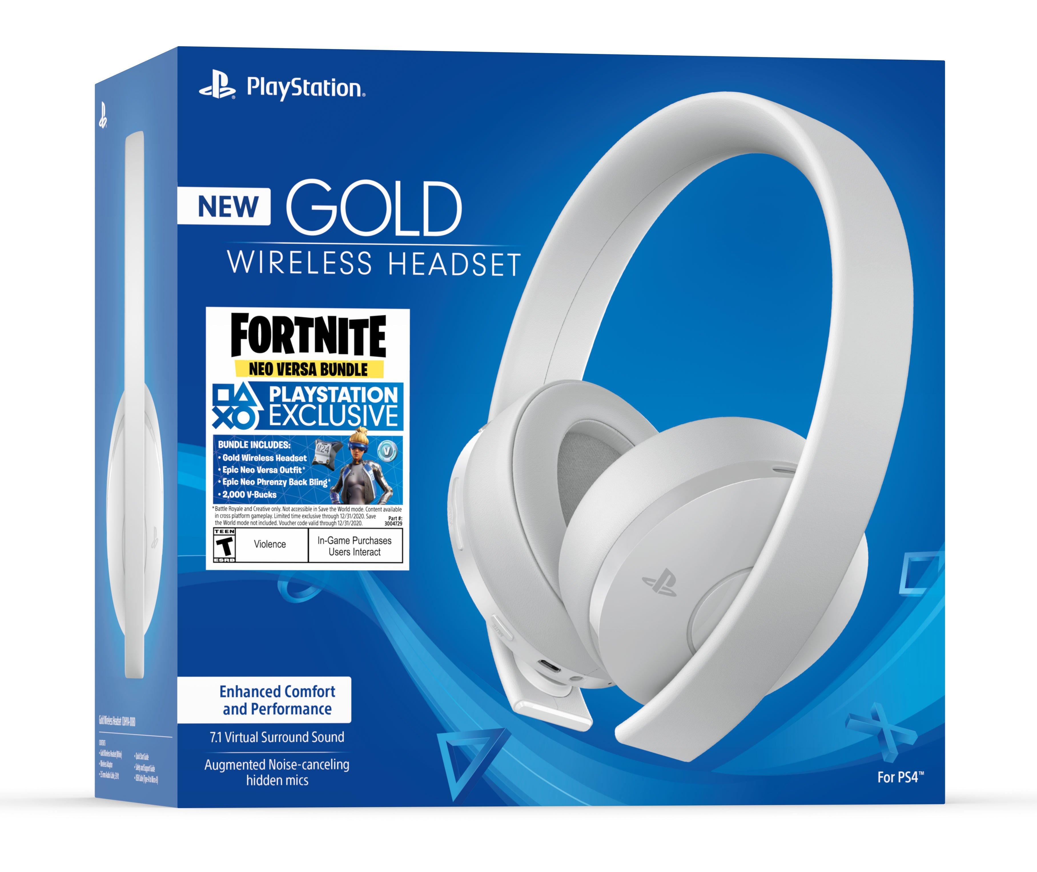 Ps4 gold deals headset fortnite settings