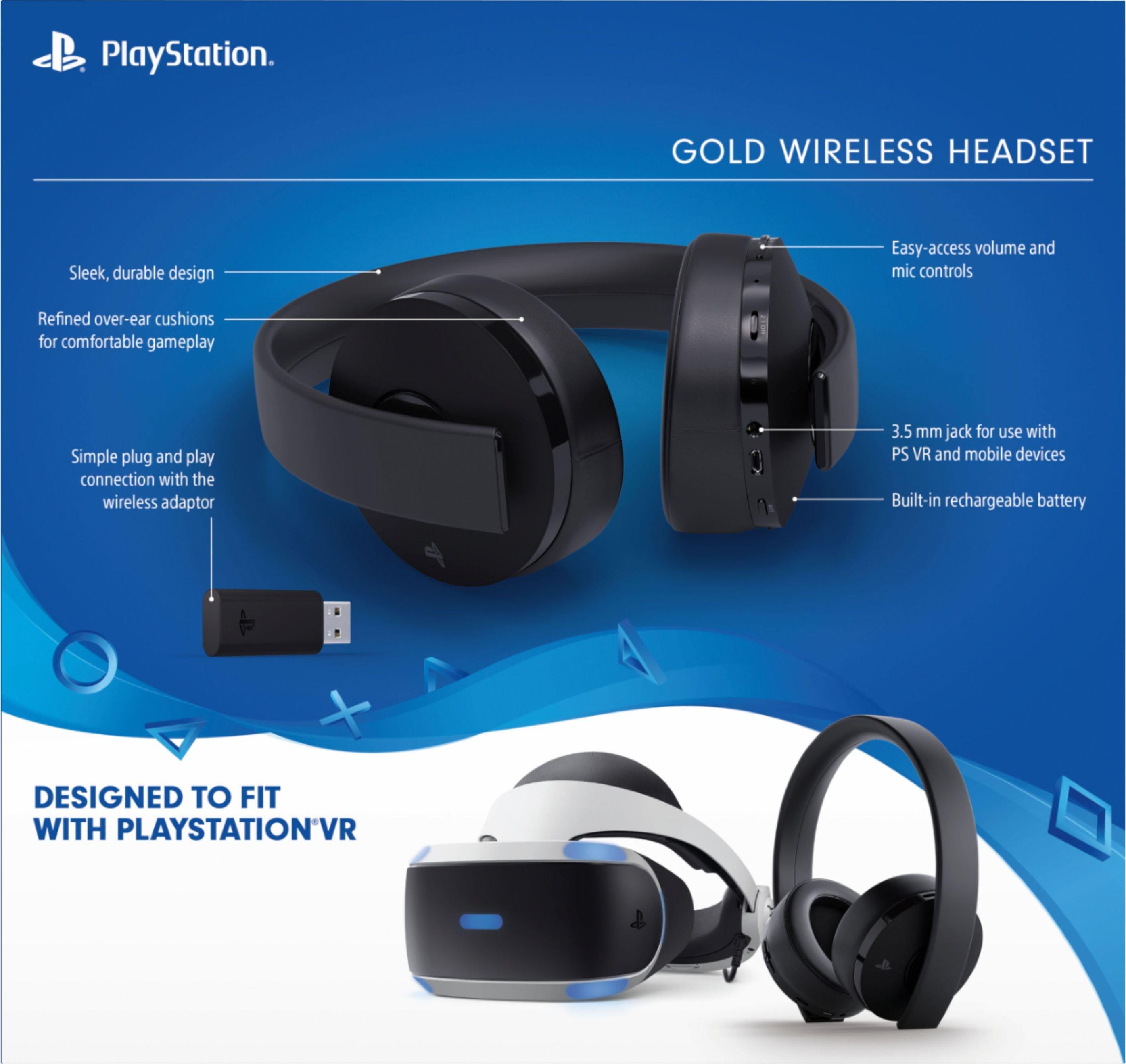 Wireless headphones for ps4 with mic new arrivals