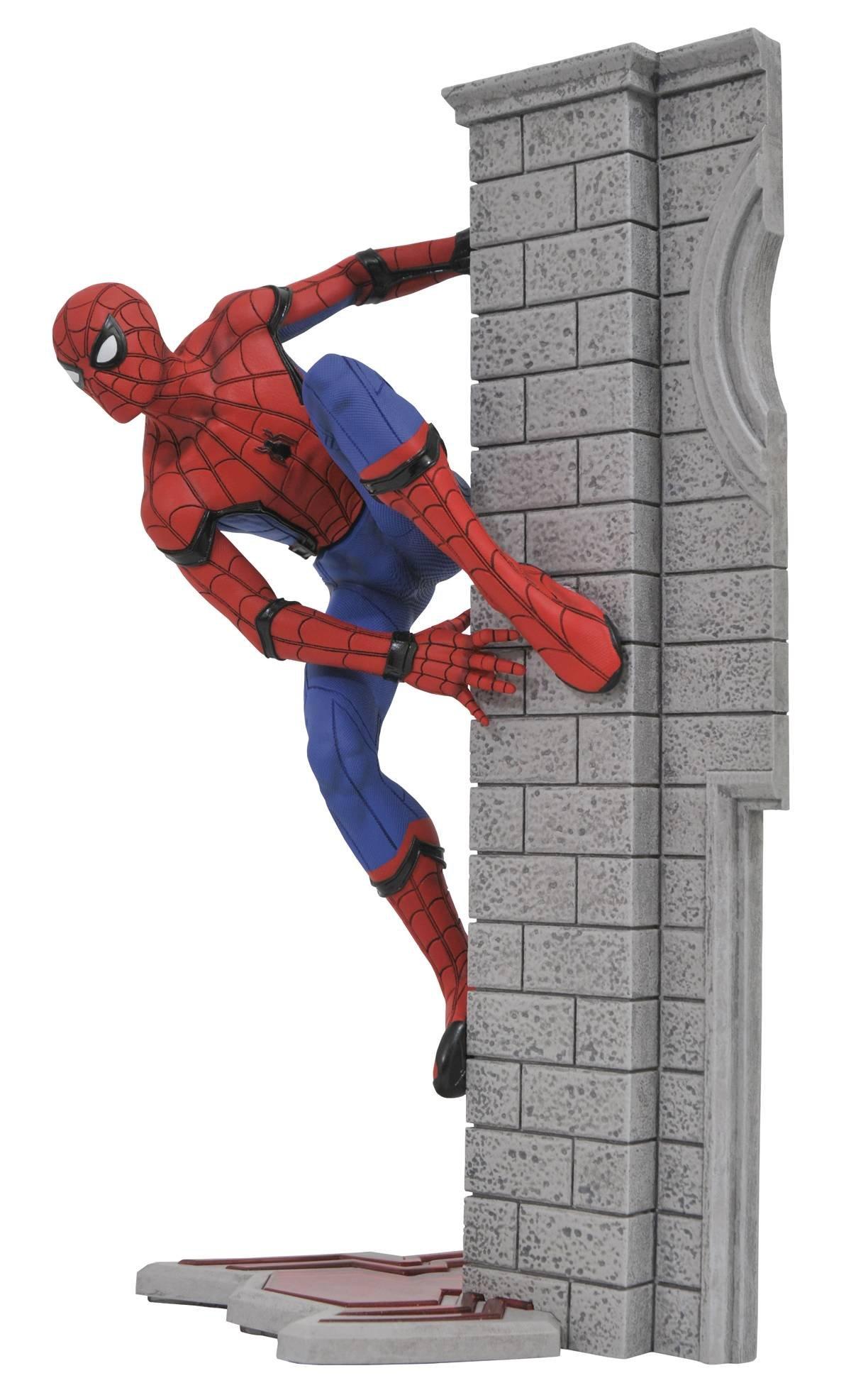 spider man garden statue