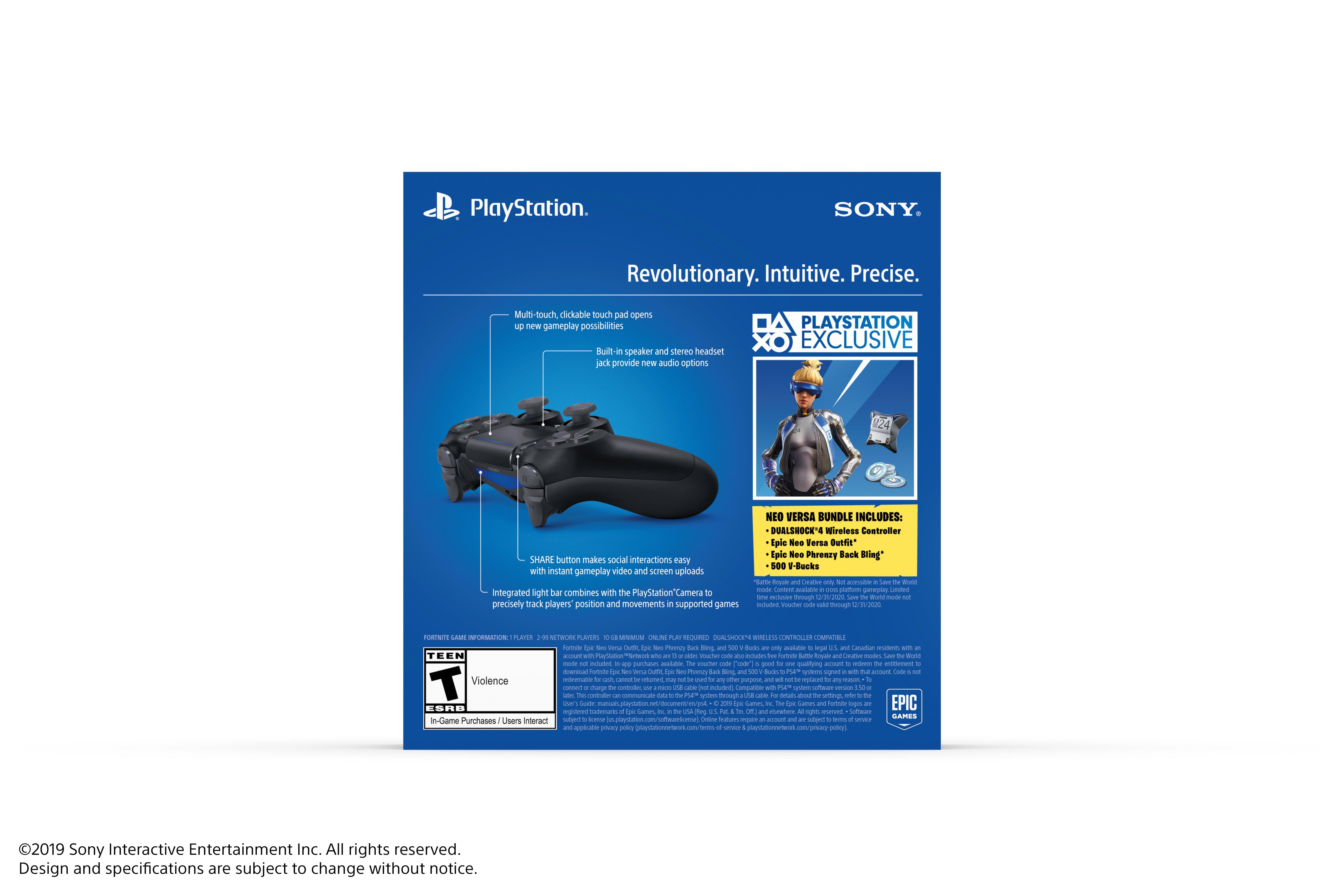 ps4 dualshock 4 fortnite bundle