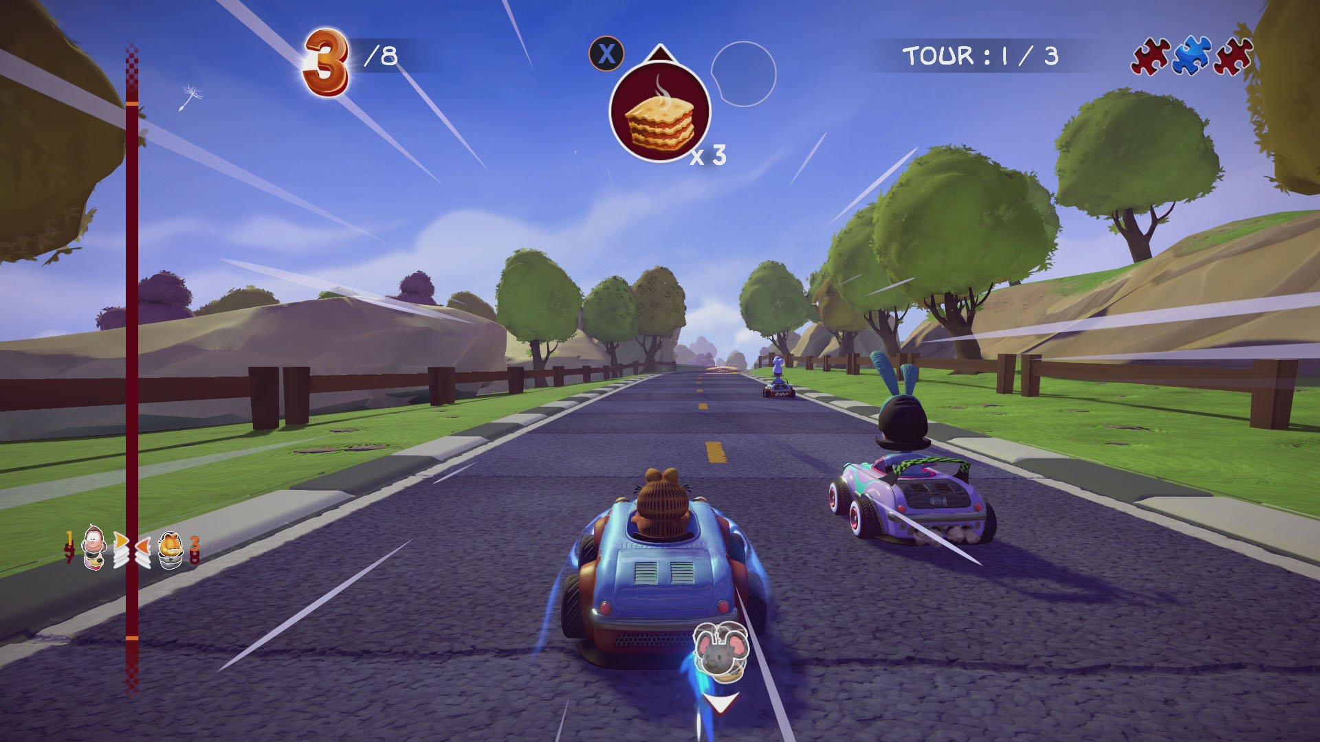 list item 12 of 12 Garfield Kart: Furious Racing - PlayStation 4