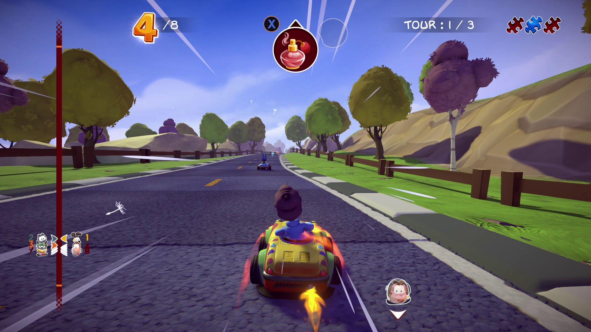 list item 4 of 12 Garfield Kart: Furious Racing - PlayStation 4
