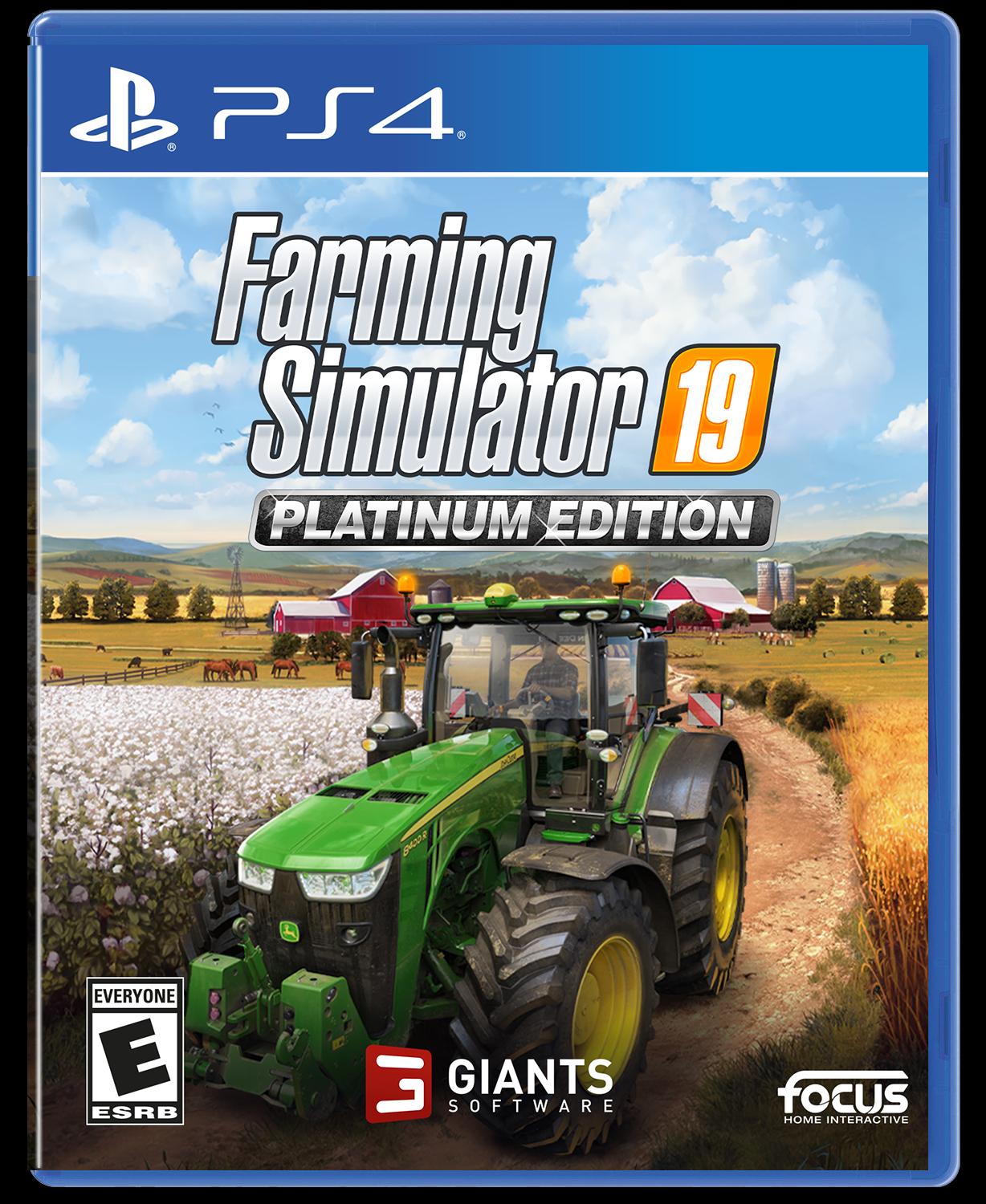 Farming Simulator 19 Platinum Edition Ps4 Playstation 4 Gamestop