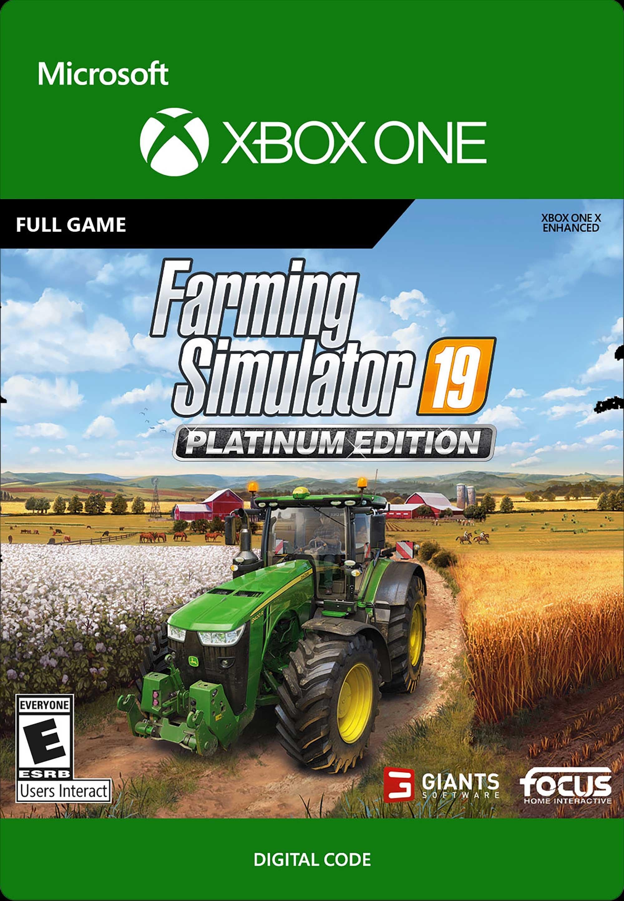 Farming Simulator 19 Platinum Edition Xbox One Gamestop