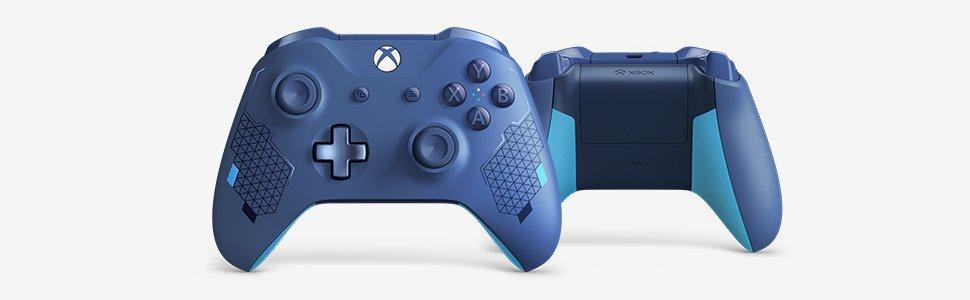 deep blue xbox controller