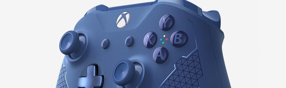 Xbox One Sport Blue Wireless Controller Xbox One GameStop