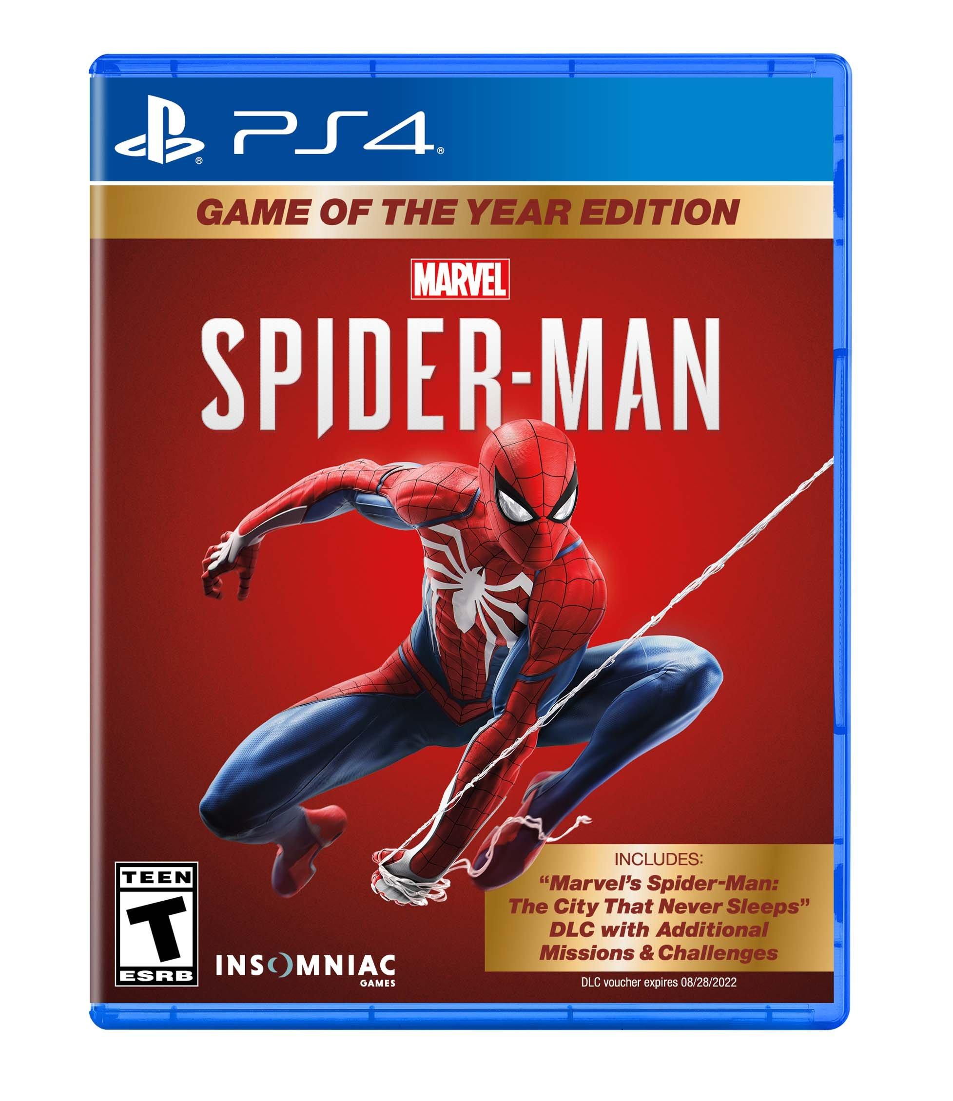 Introducir 38+ imagen spiderman ps4 game of the year