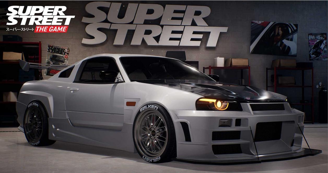 スーパー・ストリート:  Racer - Switch Nintendo Switch Super Street Racer: Car Racing Game (Digital