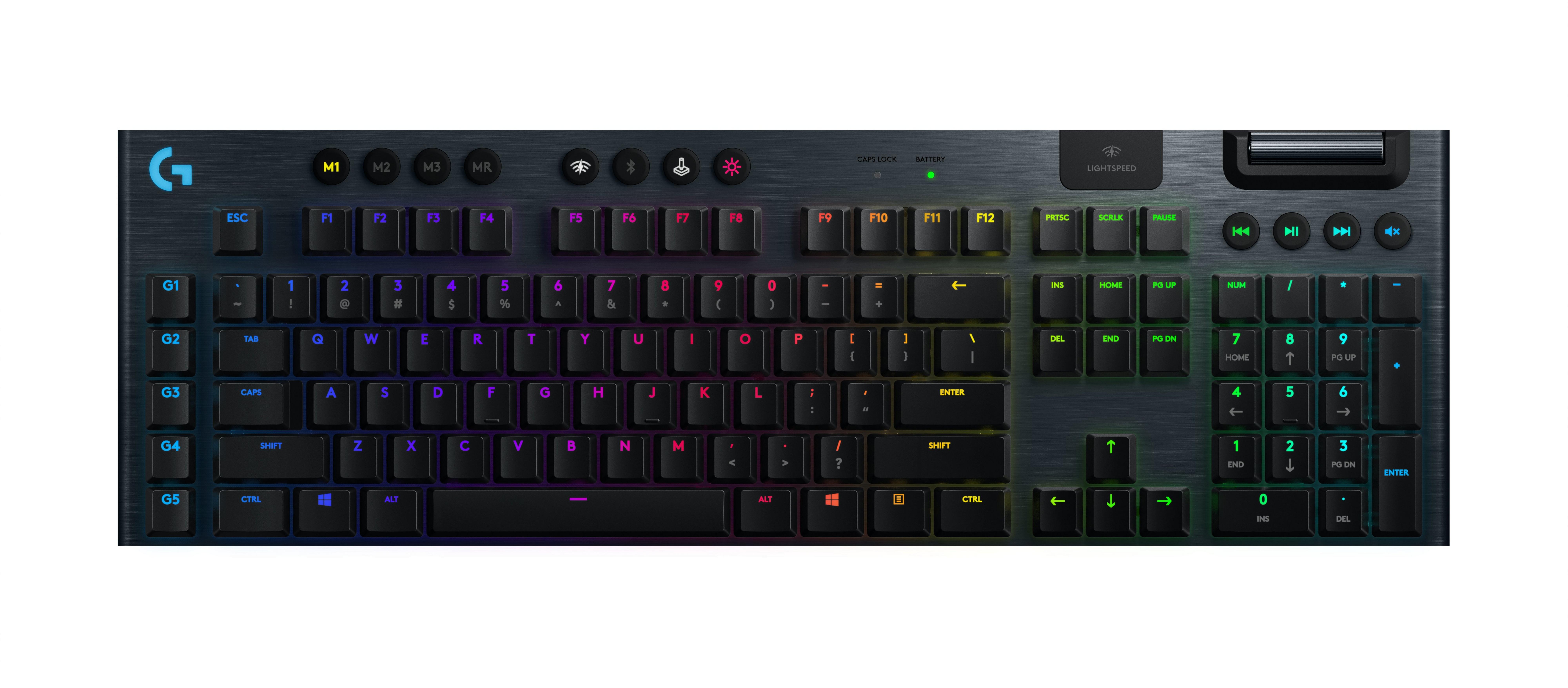 Logitech G915 Lightspeed RGB GL Tactile Switches Wireless