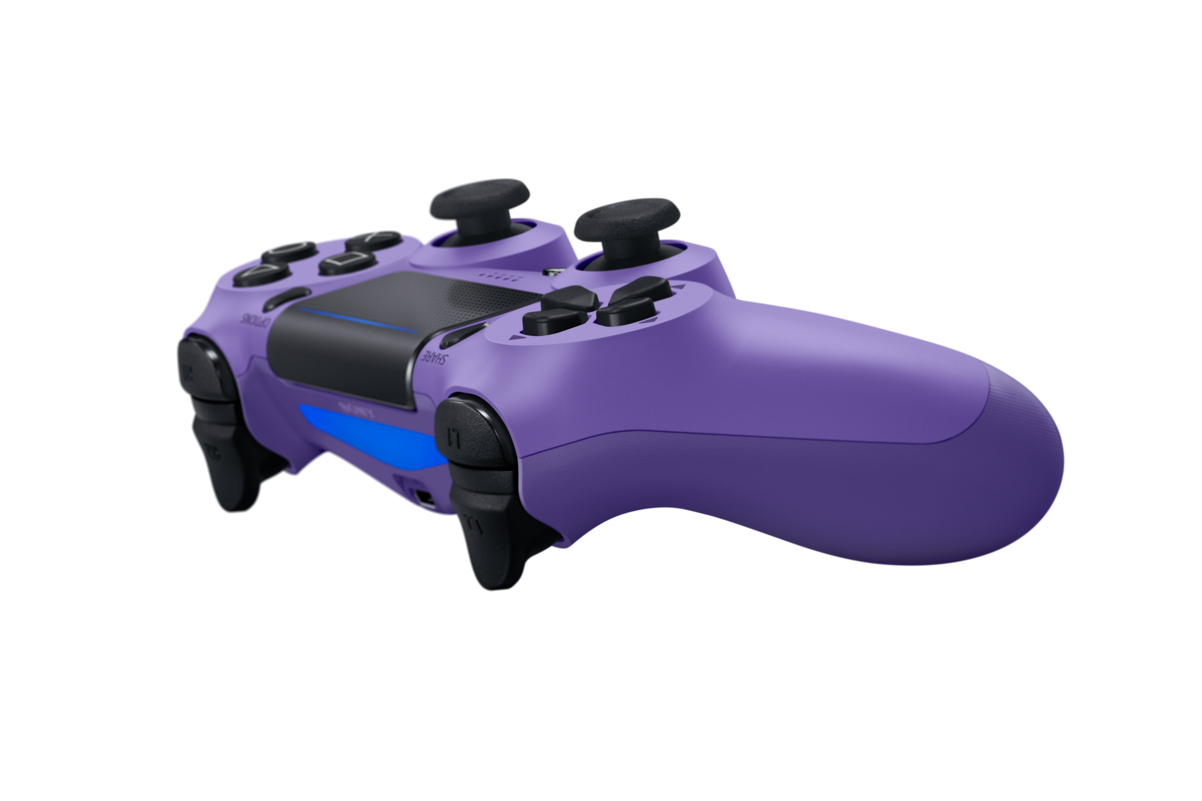 teal and purple ps4 controller