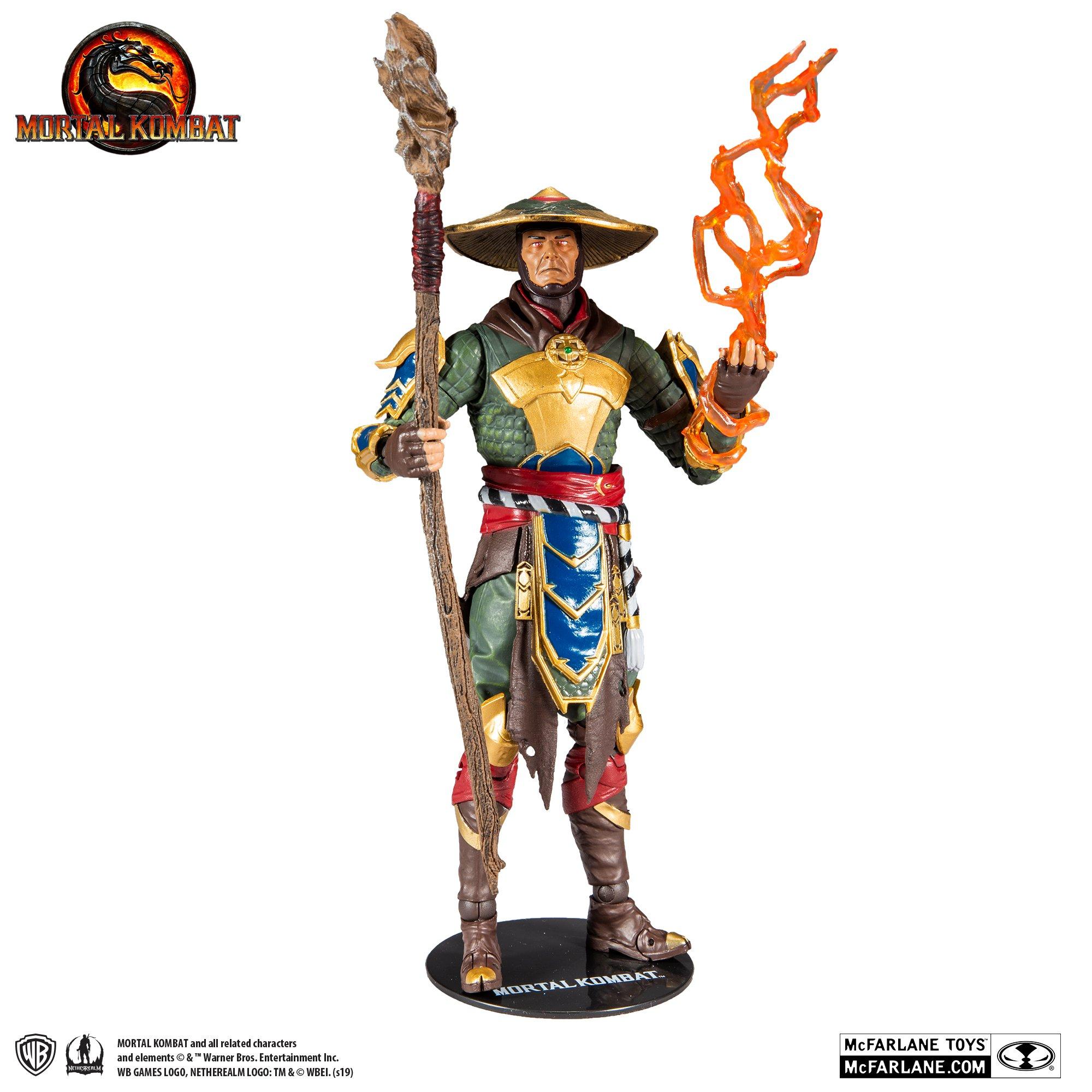 raiden mortal kombat action figure