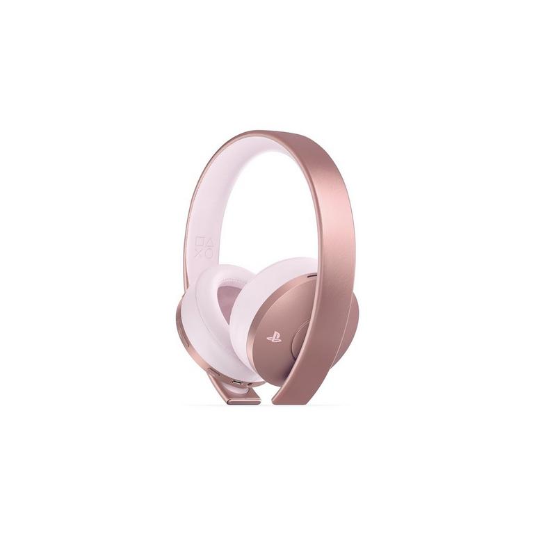 PlayStation 4 Gold Wireless Headset Rose Gold