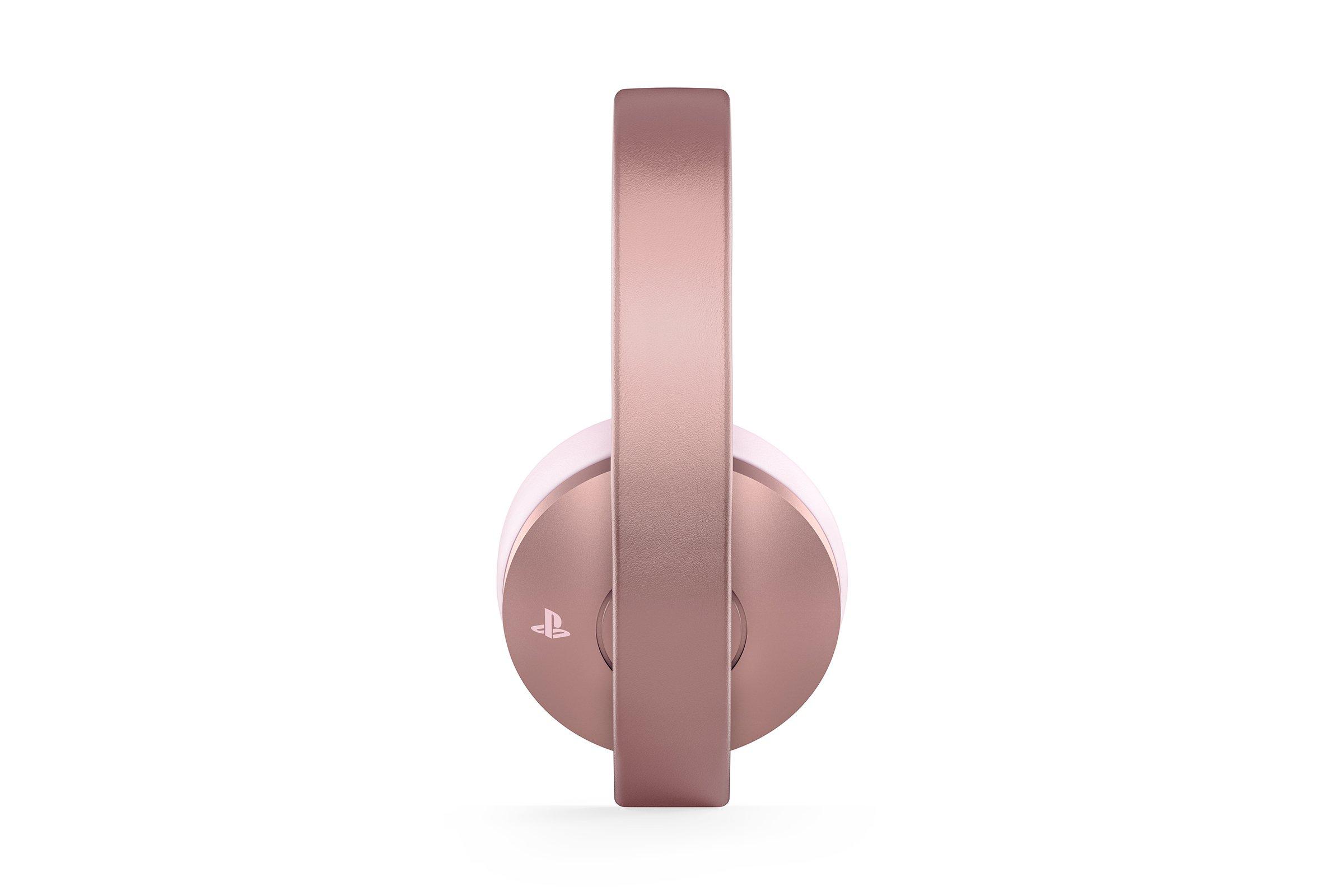 rose gold wireless headset