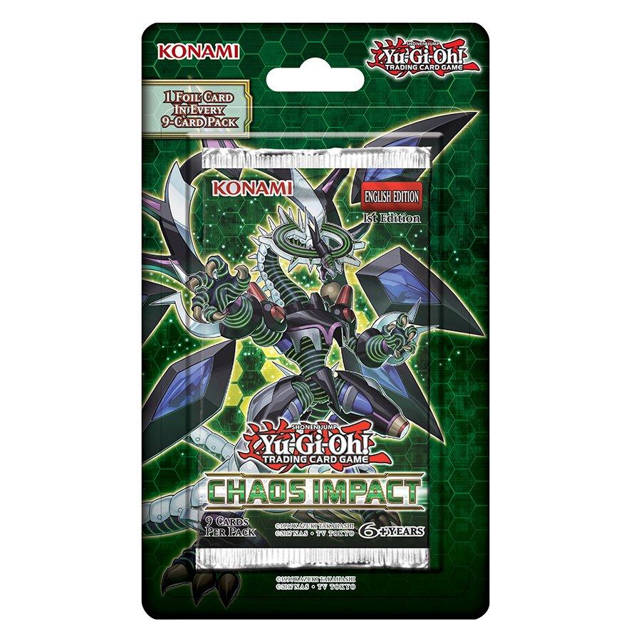 Chaos Impact 1st Ed Booster Pack Yugioh for sale online.