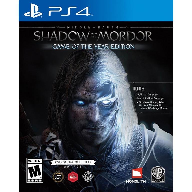 L'ombre du Mordor edition complète Ps4