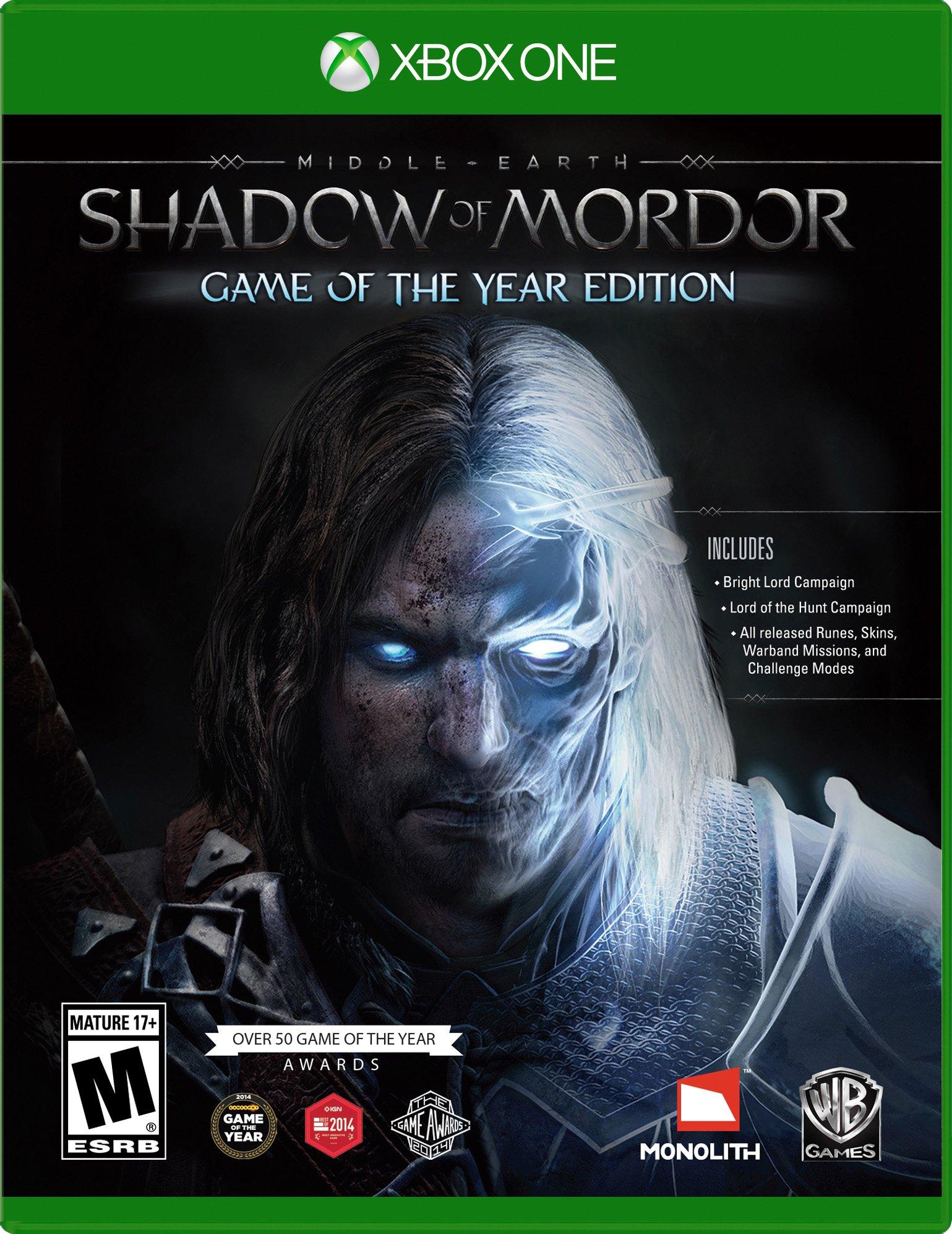 MIDDLE - EARTH SHADOW OF MORDOR - GCM Games - Gift Card PSN, Xbox