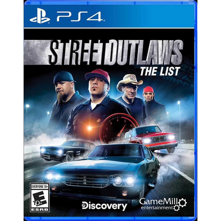 Street Outlaws: The List GameMill Entertainment GameStop