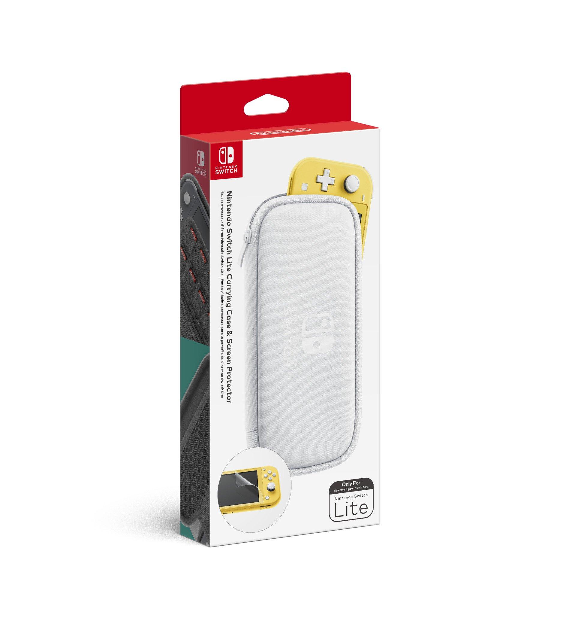 nintendo switch lite case white