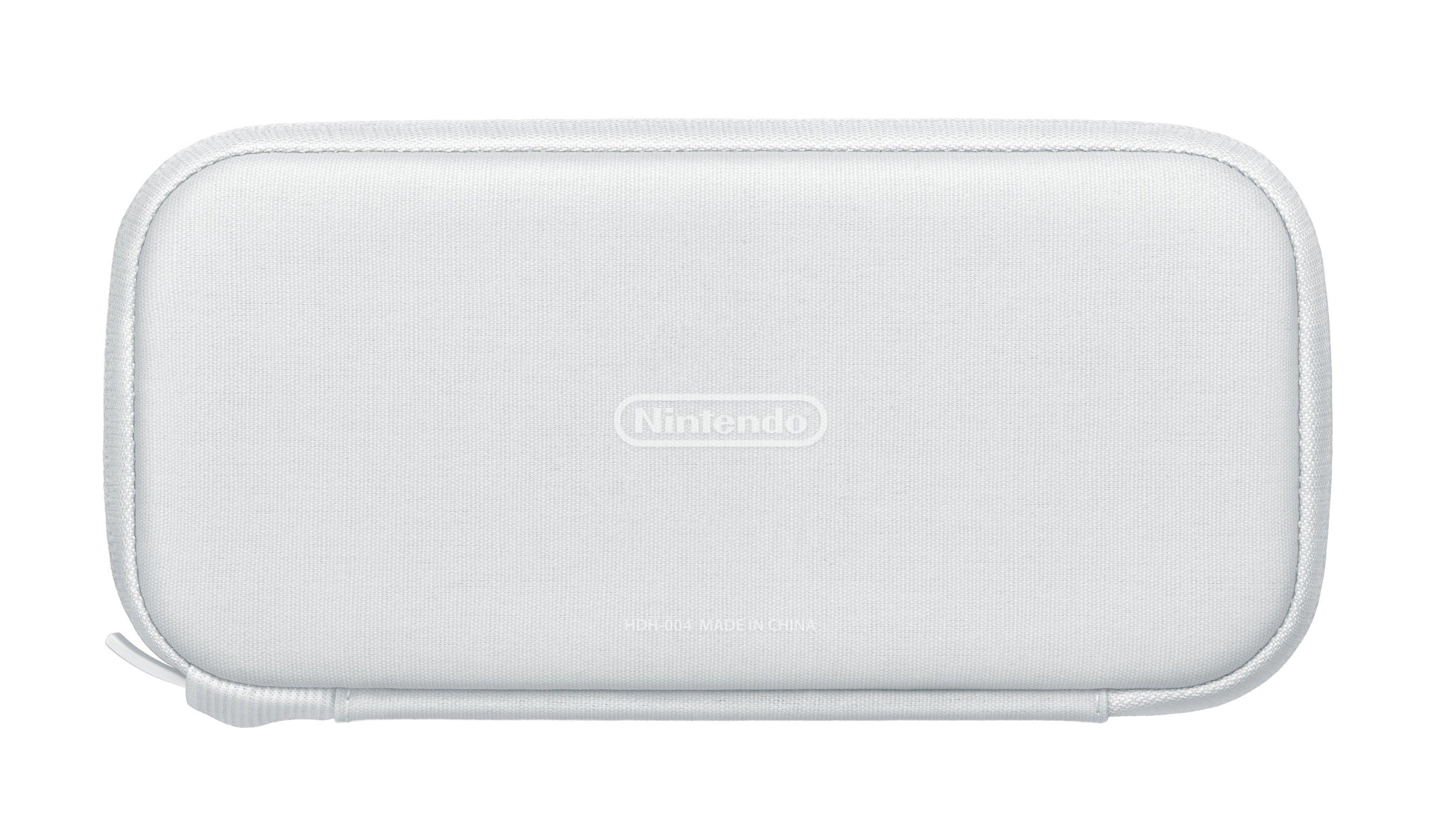Nintendo Switch Lite White Carrying Case and Screen Protector