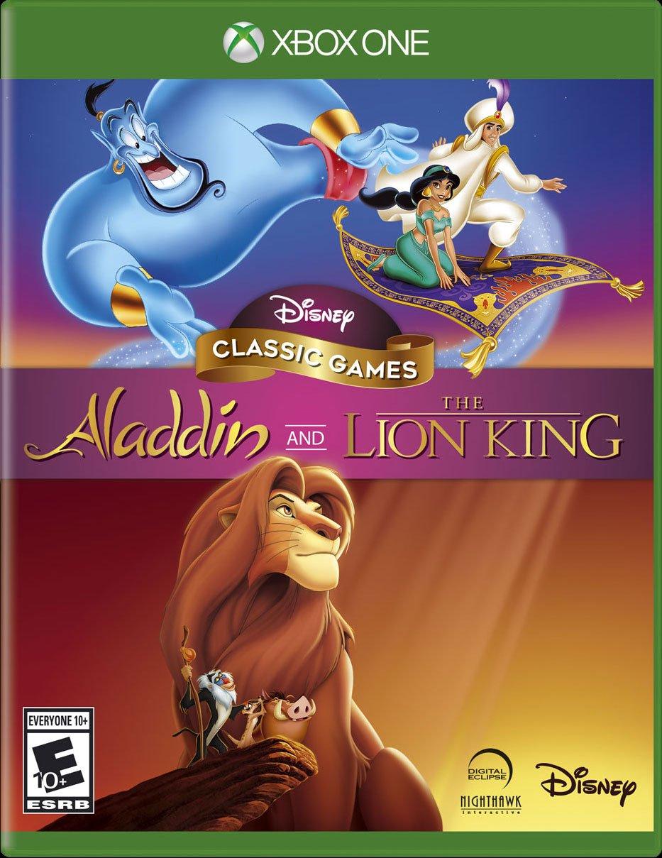 Xbox one aladdin store and lion king