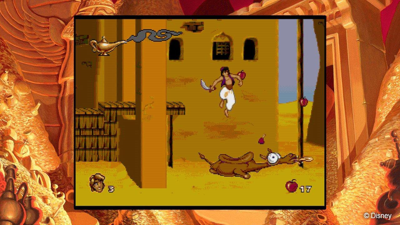 Aladdin and the lion deals king switch