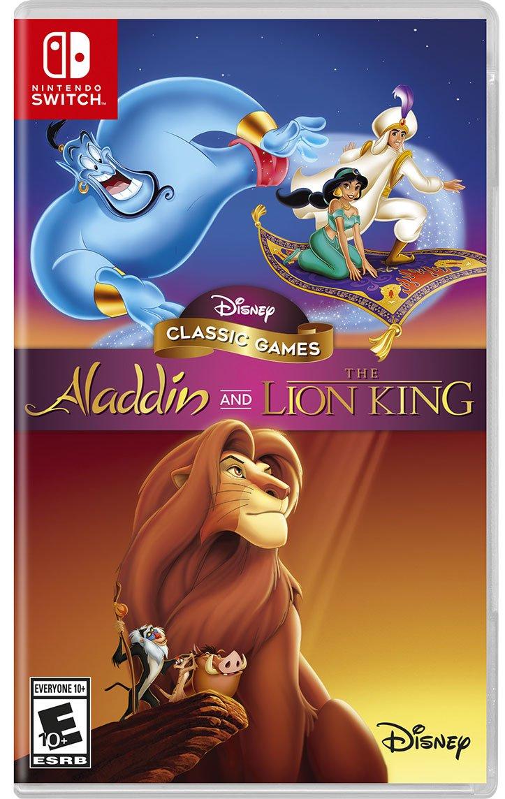 nintendo switch aladdin lion king