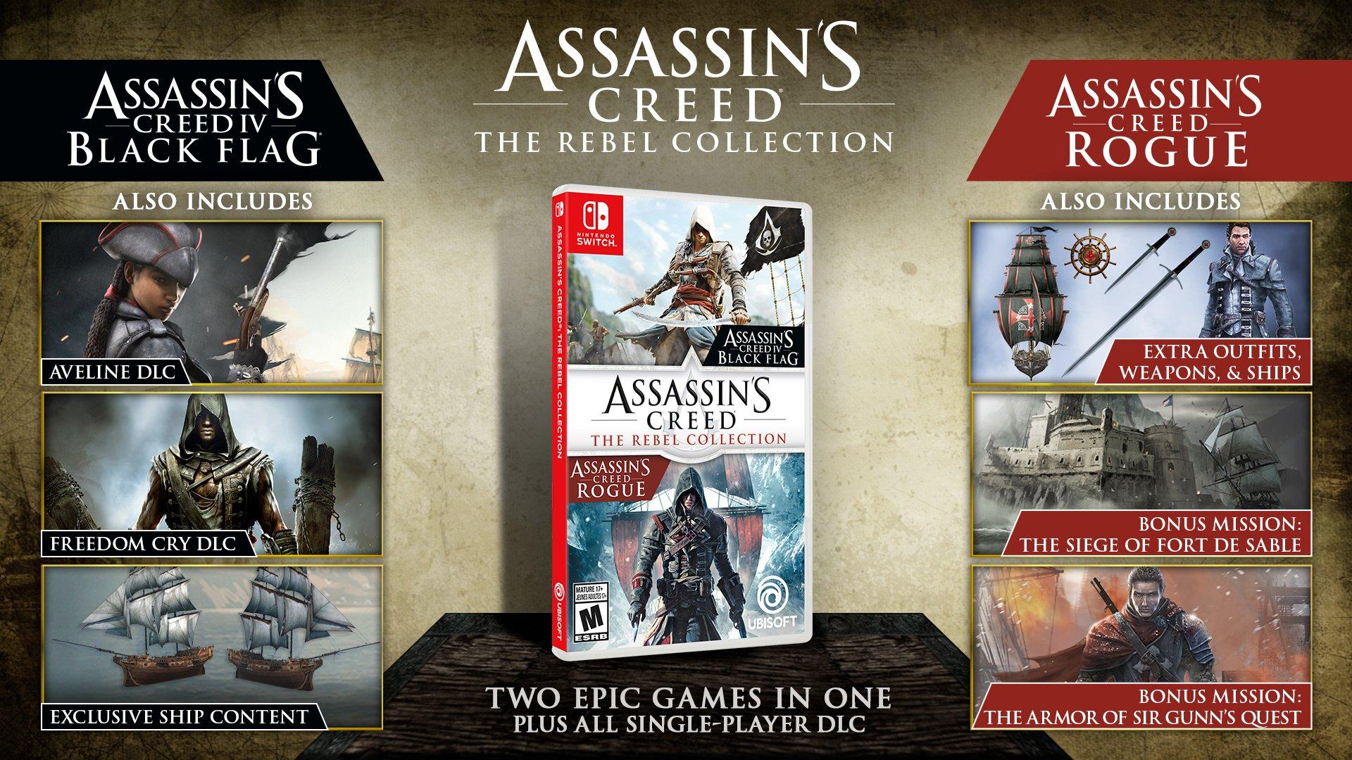 list item 3 of 8 Assassin's Creed: The Rebel Collection - Nintendo Switch