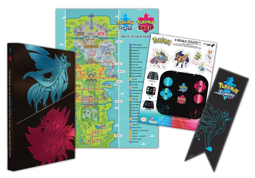 Pokemon Sword And Shield The Official Galar Region Strategy Guide Collectors Edition Console Gamestop