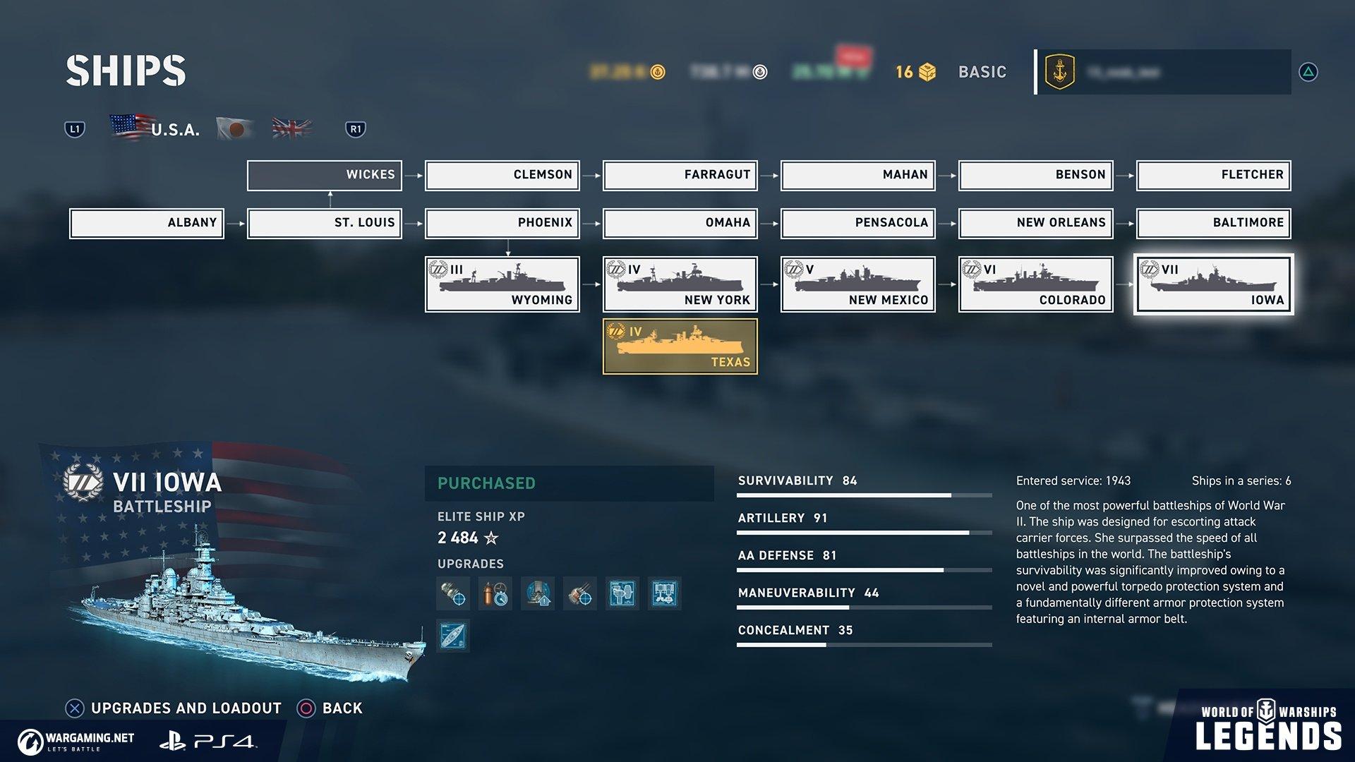 World of Warships Legends Firepower Deluxe Edition PlayStation 4
