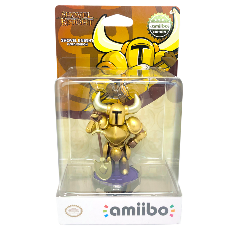 シャベルナイト　アミーボ　ゴールド　限定品　rare gold amiibo Shovel Knight: Treasure Trove Gold Edition amiibo | Yacht Club