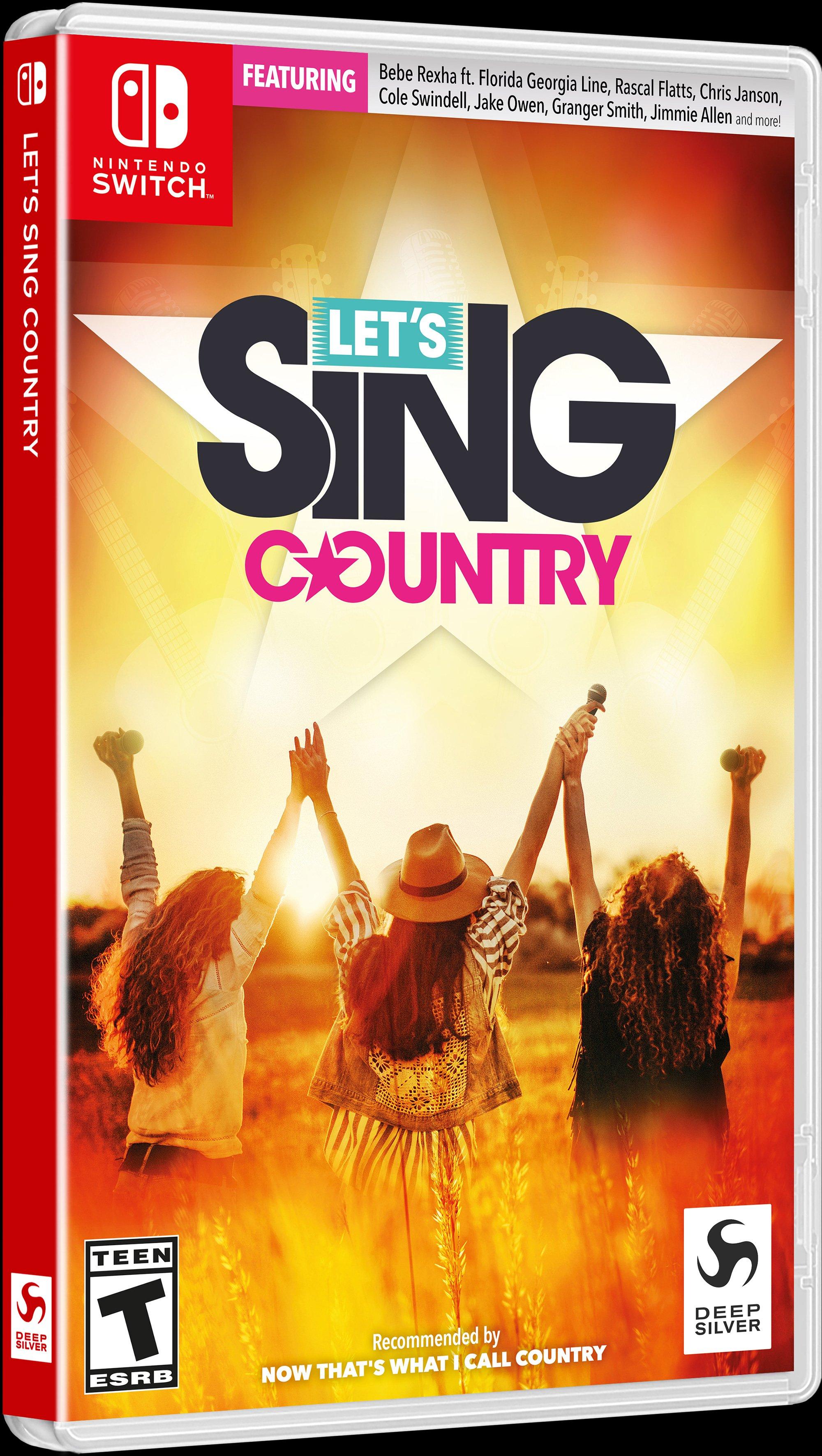 Let's Sing Country - Nintendo Switch GameStop Exclusive, Nintendo Switch