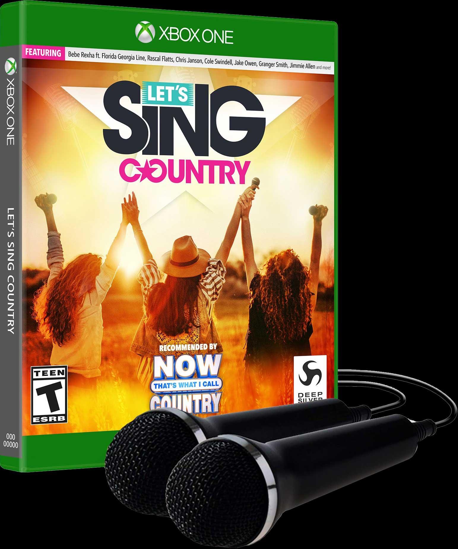 Let S Sing Country With 2 Mics Bundle Xbox One Xbox One Gamestop