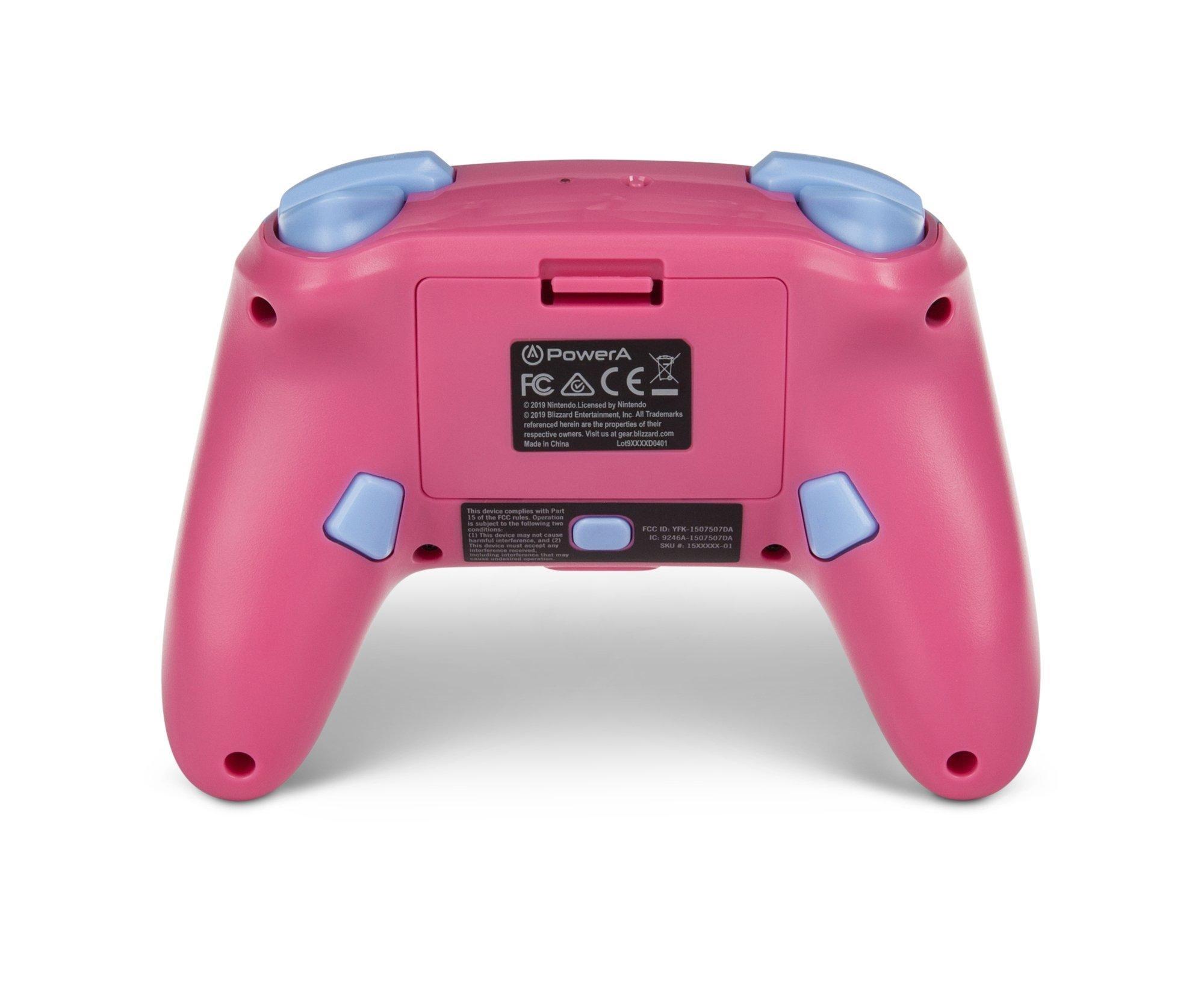 nintendo switch wireless controller pink