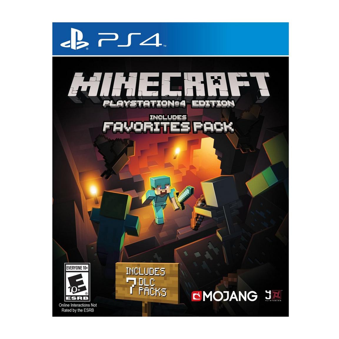 Minecraft: PlayStation 4 Edition - Favorites Pack, Pre-Owned -  Sony