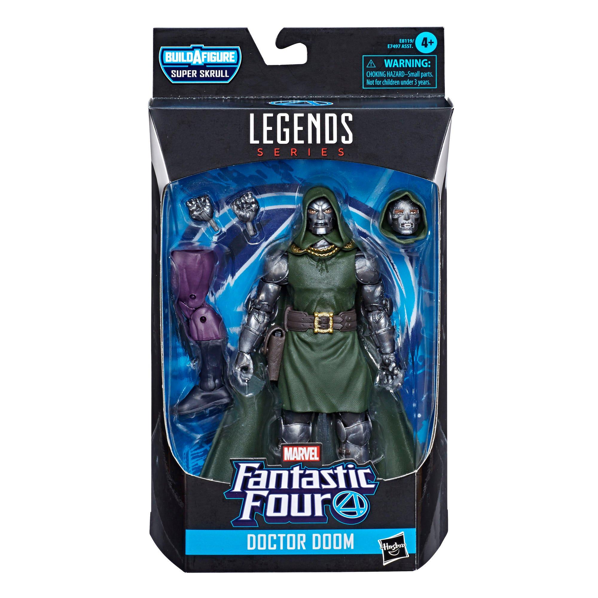 list item 2 of 6 Hasbro Marvel Legends Series Fantastic Four Doctor Doom 6-in Action Figure