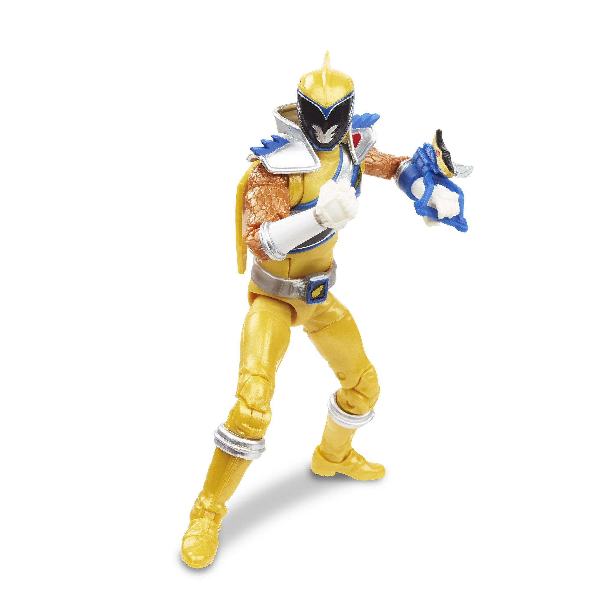 Hasbro Power Rangers Dino Charge Gold Ranger Lightning Collection 6-in ...