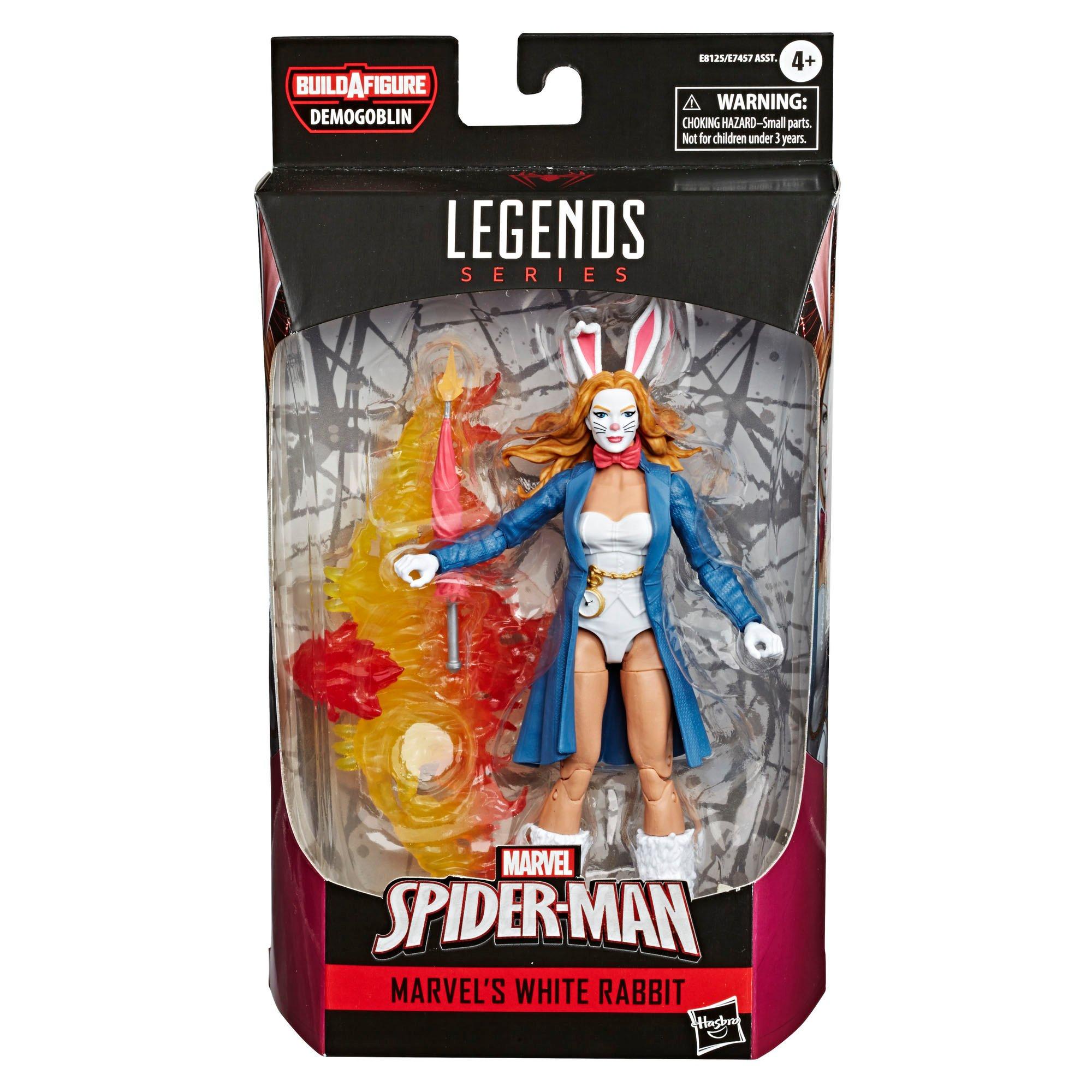 Hasbro Marvel Legends Series Spider-Man White Rabbit 6-in Action Figure